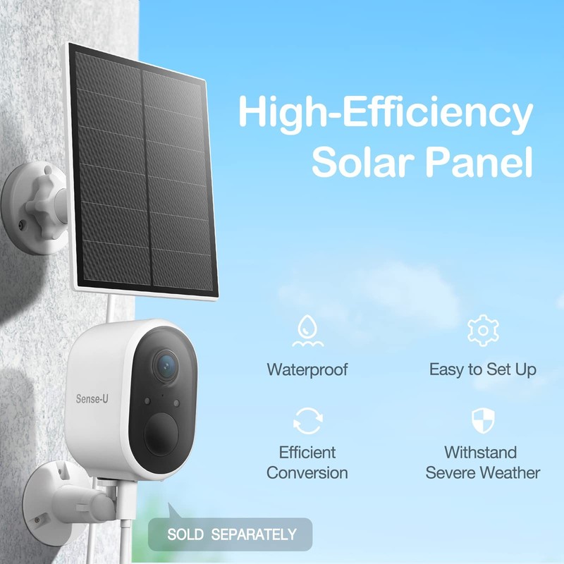 Mini Solar Panel, 3.3w Solar Panel Charger with USB-B Output Port and Mountin... gallery