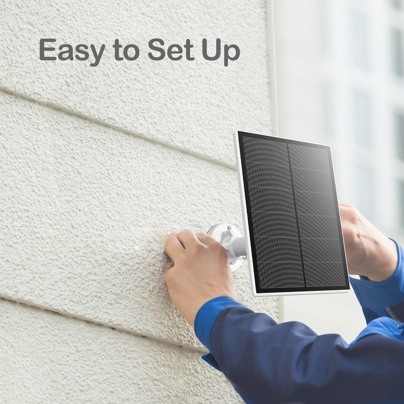 Mini Solar Panel, 3.3w Solar Panel Charger with USB-B Output Port and Mountin... gallery