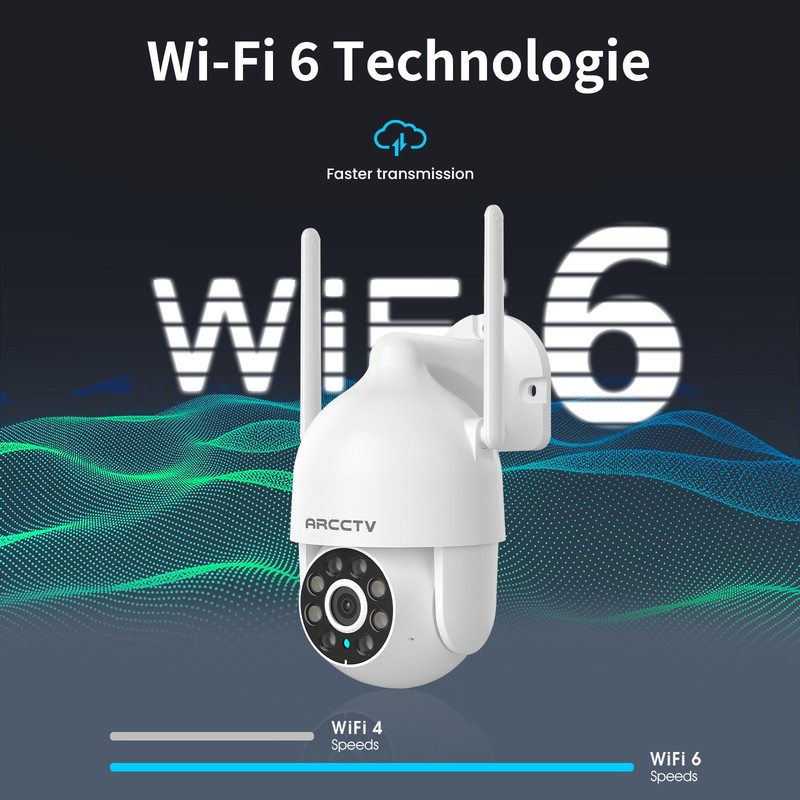 3 Pack 2.4/5G WiFi Security Camera System Outdoor Wireless Pan/Tilt Night Vision gallery