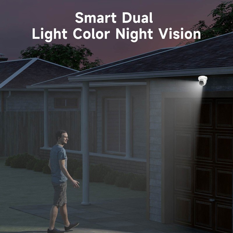 Anpviz 4MP Outdoor PoE IP Camera, AI Human Detection Color Night Vision, ONVIF gallery