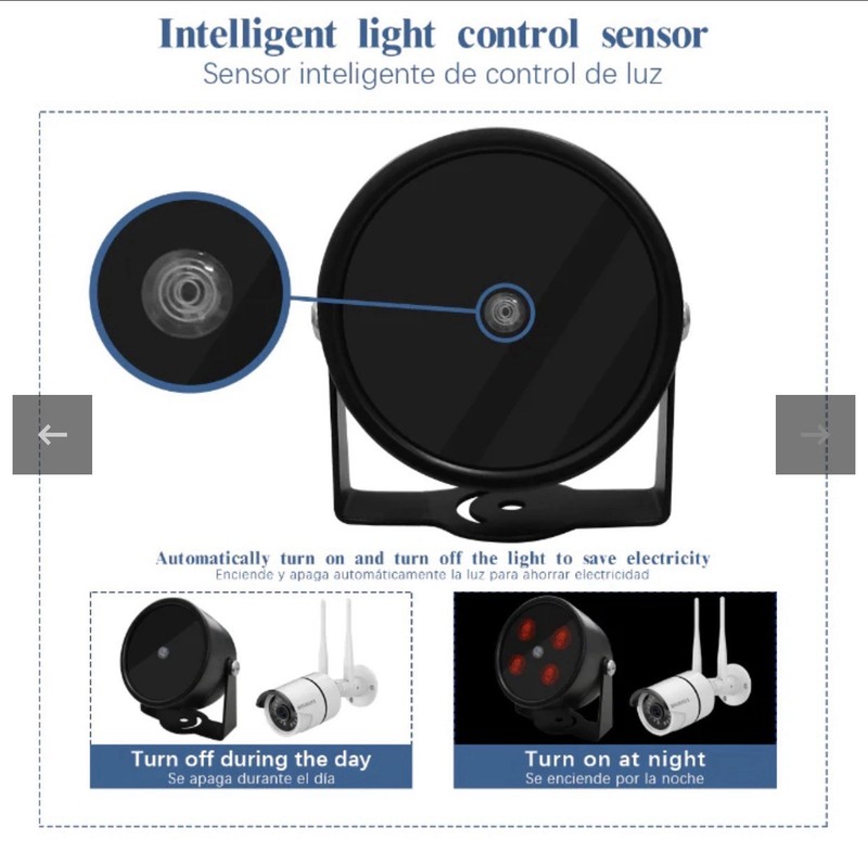 IR Illuminator 850nm Infrared Light 80ft for Security Camera Outdoor Waterproof gallery