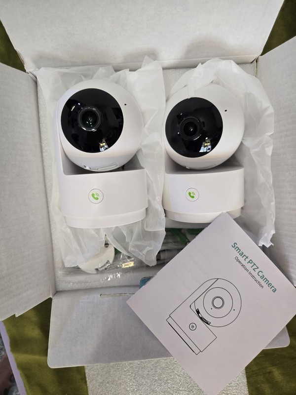 2 Smart Pan Tilt Camera New Security Baby Pet Motion Detect 2 Way Audio gallery