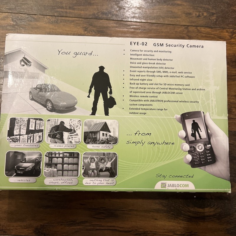 Professional High Definition GSM Wireless Surveillance Camera - 5 Sensor Types gallery