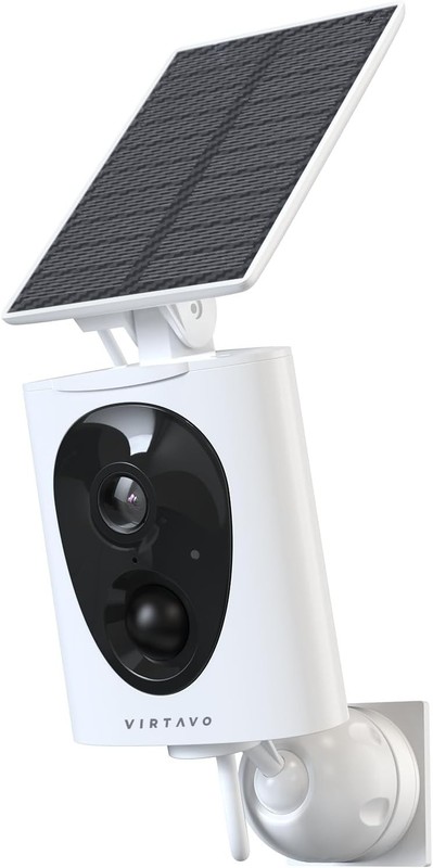 SolarFlask Outdoor Security Camera: 2K Resolution, Smart Alerts & Easy Setup gallery