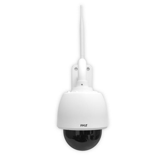 New Open-Box Pyle PIPCAMHD45 960p HD Outdoor WiFi IP Security Camera PTZ 4x Zoom gallery