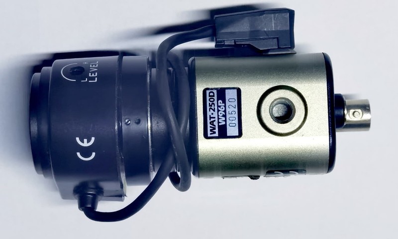 Watec WAT-250D W96P Color PAL Camera, Original Made in Japan. gallery