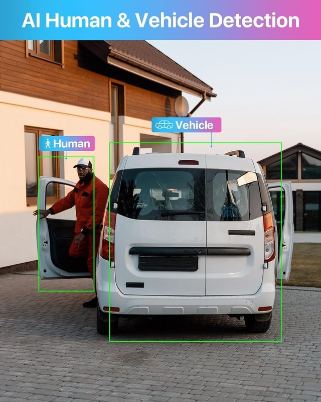 ZOSI 3K Lite Security Camera System 1TB AI Detection 8CH gallery