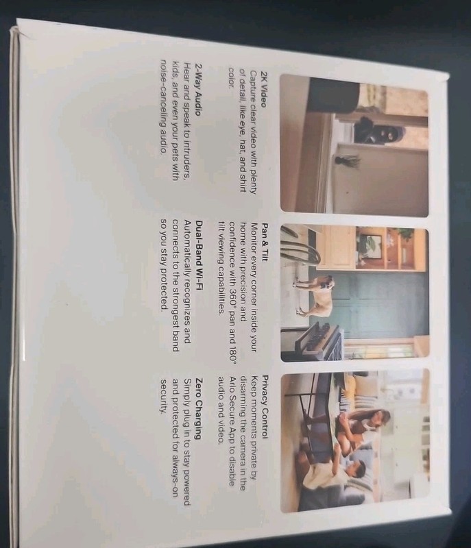 Arlo Indoor Pan Tilt Pet Camera 2K 360 Degree Pan 180 Tilt Plug In (BRAND NEW) gallery