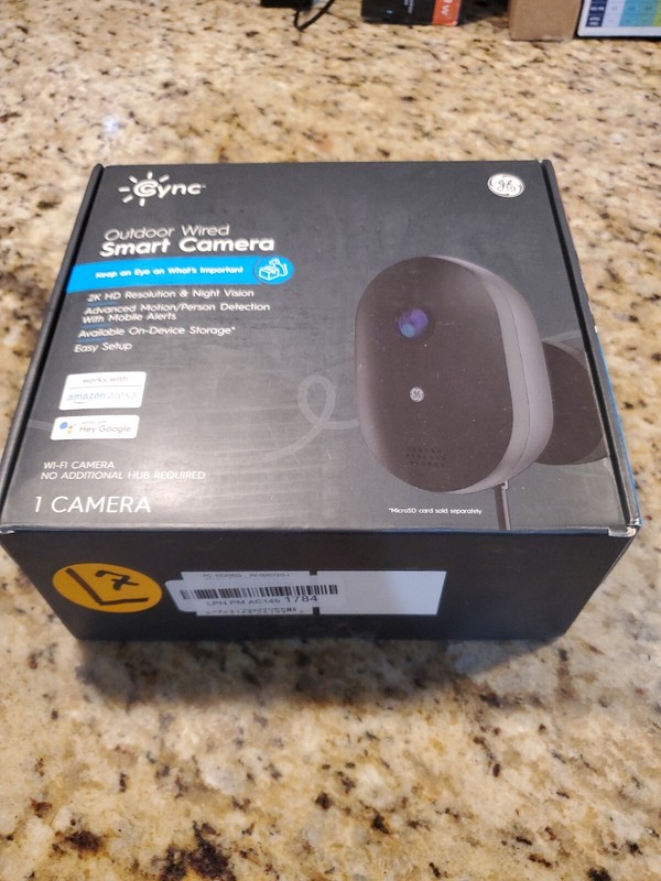 GE Cync Outdoor Smart Camera