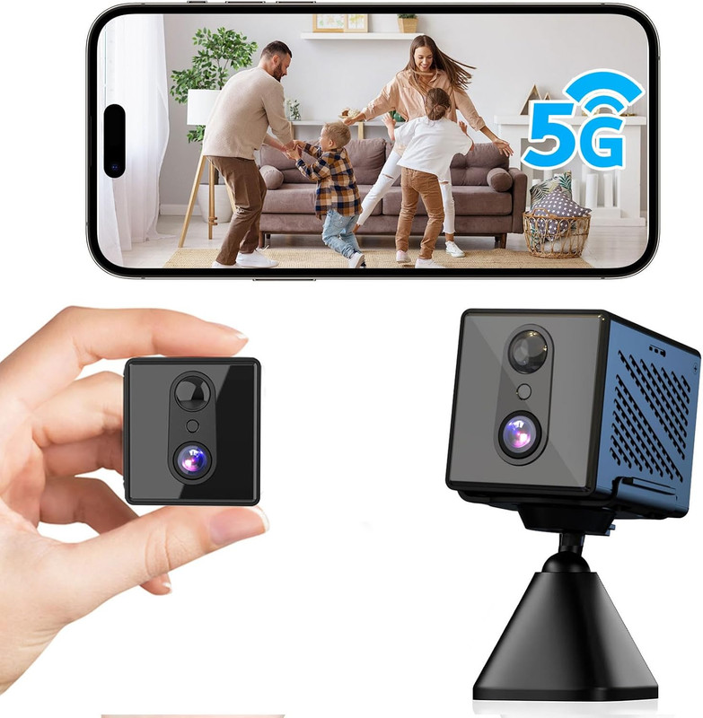 2026 Upgraded 4K Security Camera, 5Ghz Wifi Indoor Camera, Free Cloud Storage, H gallery