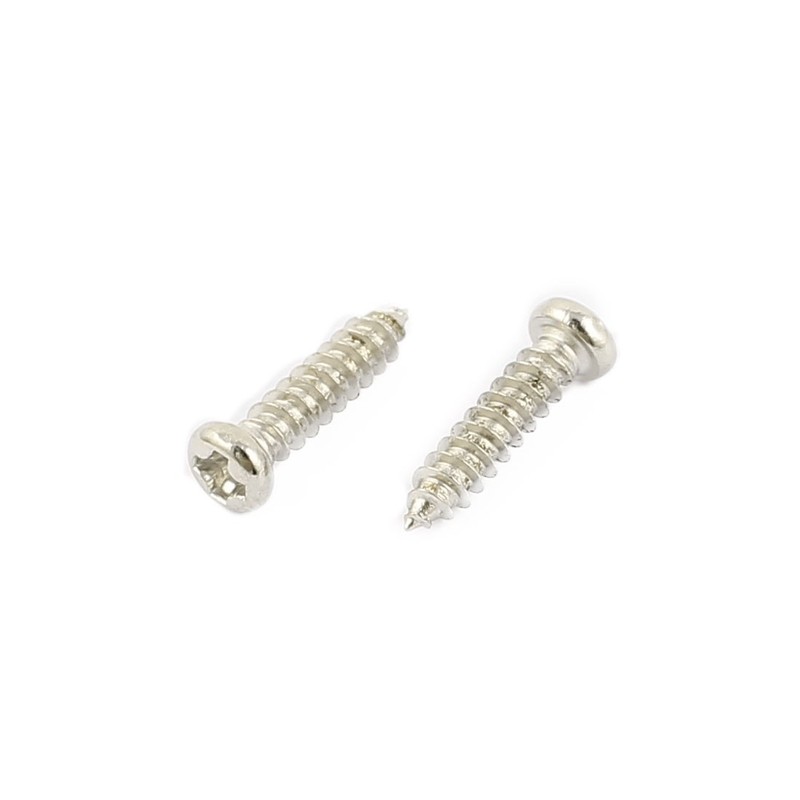 100pcs M2.3 x 10mm Cross Stainless Steel Pan Head Self Tapping Screws Bolts gallery