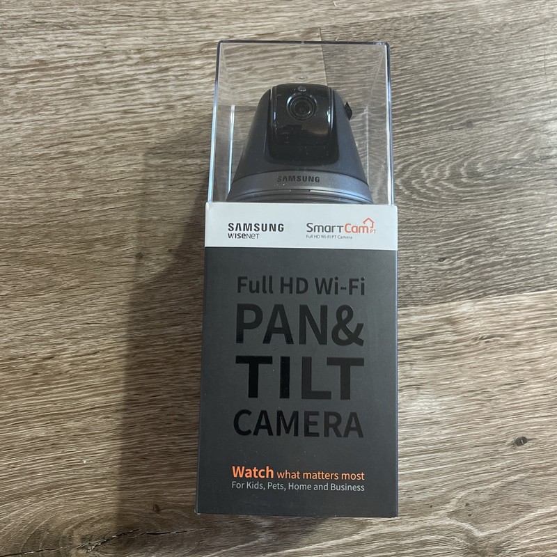 Samsung SmartCam PT Pan Tilt SNH-V6410PN Full HD Camera, NEW