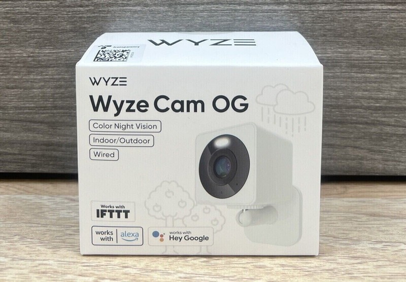 WYZE Cam OG 1080p HD Wi-Fi Security Camera – Indoor/Outdoor Color Night Vision