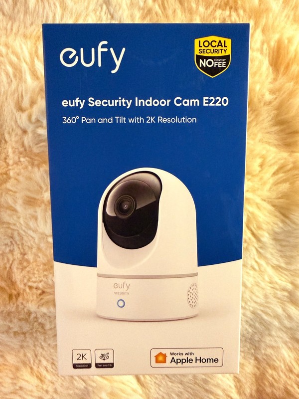 eufy Security Indoor Cam E220, Camera for home Security, Pan & Tilt, Dog/Pet Cam gallery