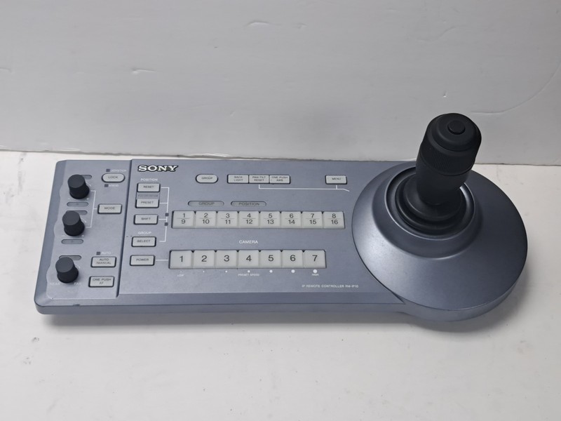 Sony RM-IP10 PTZ Camera Controller IP Remote for BRC & SRG Series *NO ADAPTER*