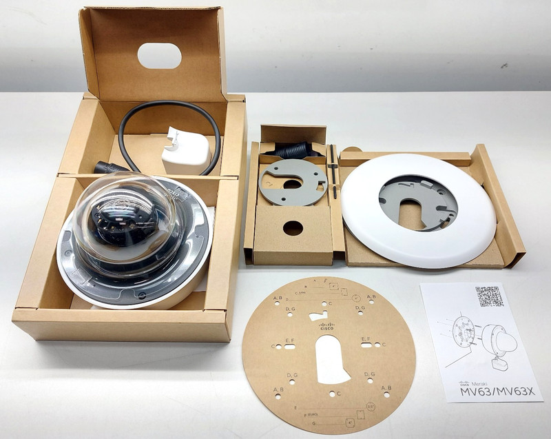 Cisco Meraki MV63X Outdoor Wide-Angle Fixed Lens Mini Dome Camera w/ 1TB Storage gallery