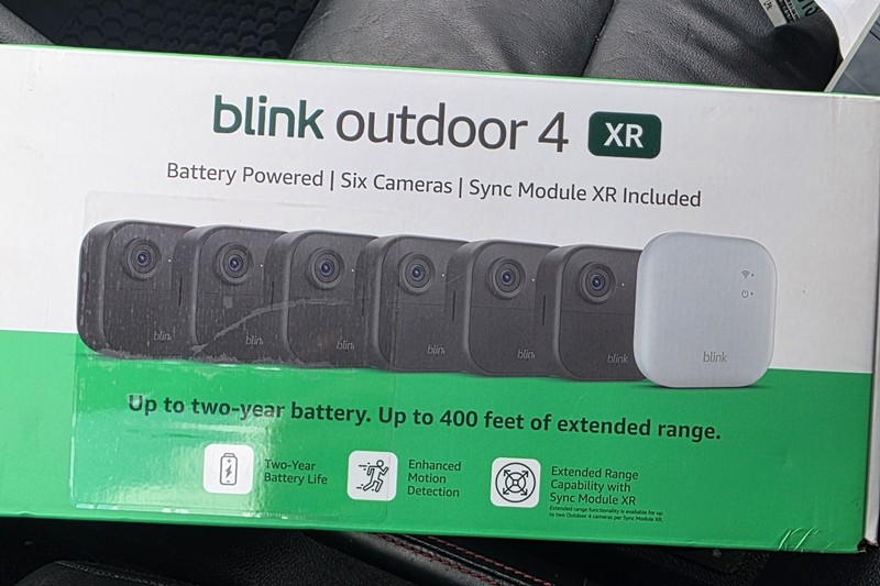 NEW Blink Outdoor 4 XR 6 Camera System Smart Wireless Home Security 1080p Sealed