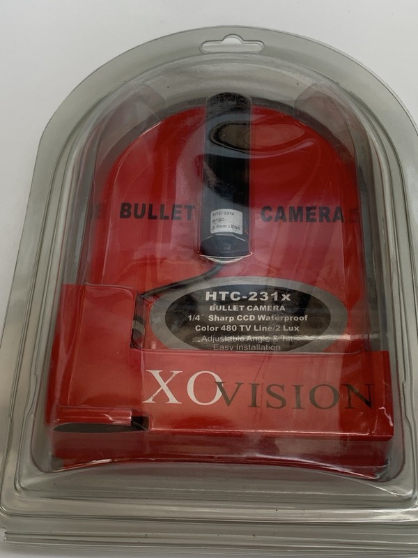 XOVision HTC-231x Bullet Camera NTSC 3.6mm Lens Waterproof CCD CCTV New Sealed