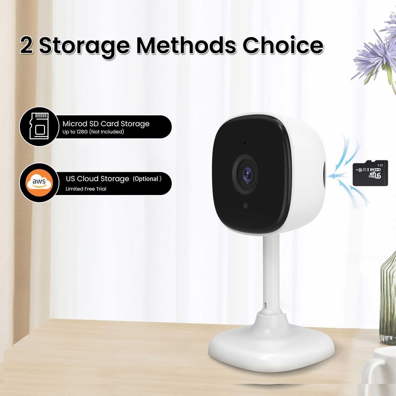 Indoor Security Camera, Baby/Kids/Elderly/Dog/Cat Camera gallery