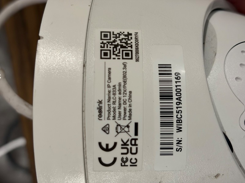 reolink 4k poe security camera rlc-823a POE gallery