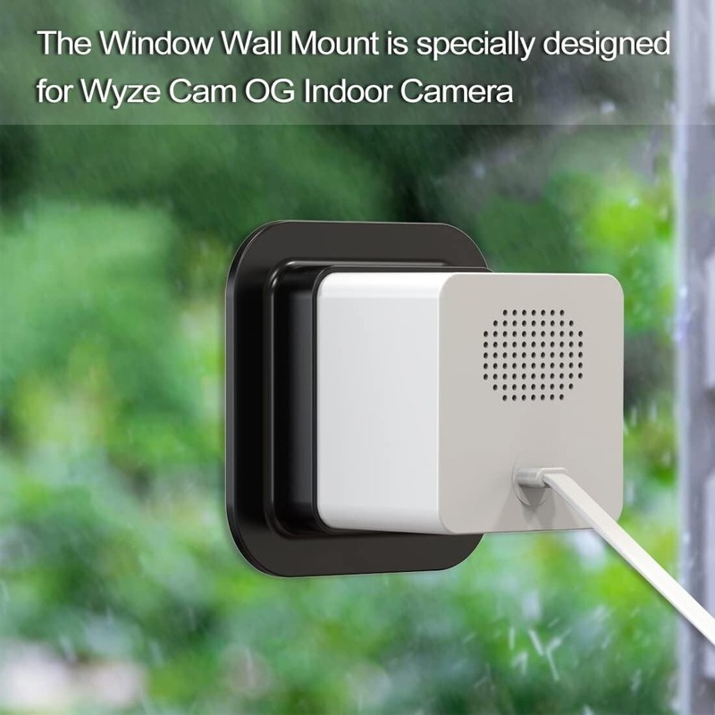 Ultimate 3-Pack Wyze Cam OG Adhesive Window Mounts - Scratch-Free Design gallery