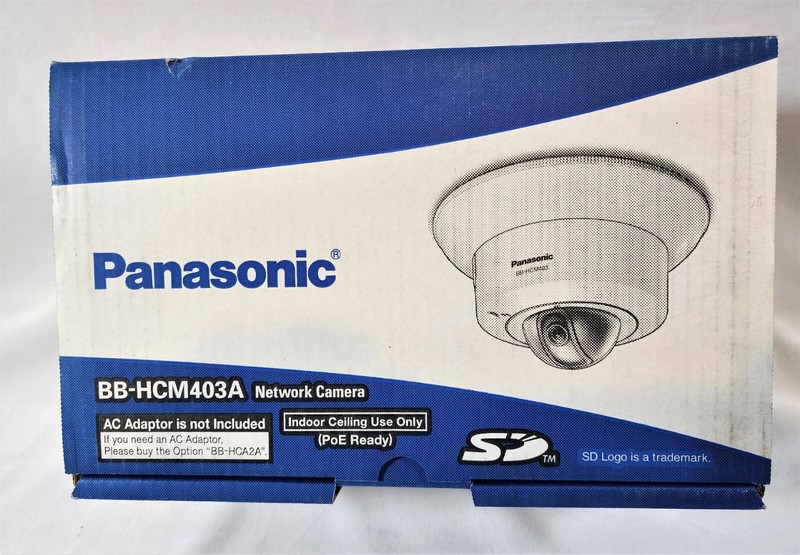 NEW Panasonic BB-HCM403A Network Dome Camera, PoE