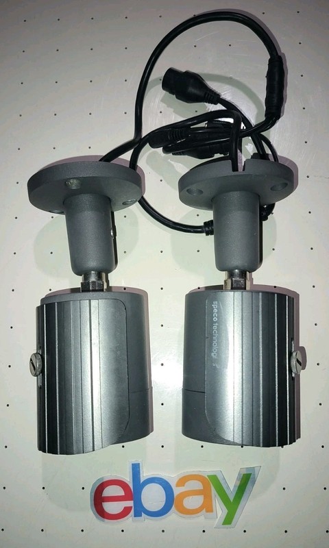 2 PC LOT Speco technologies camera #03VLB3 Surveillance Cameras Great !