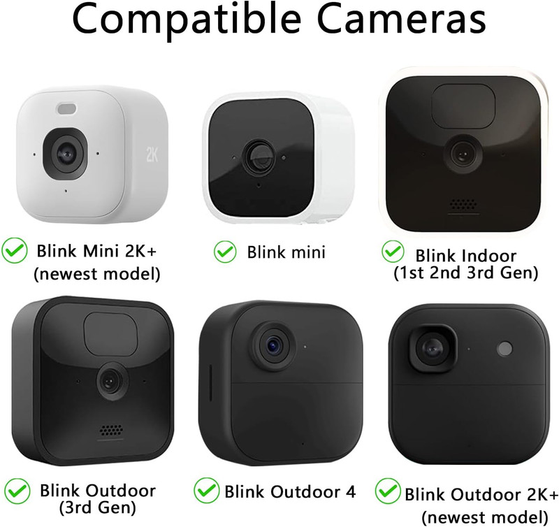 Magnetic Camera Mount Bracket for Blink & Eufy - 2 Pack, No-Drill, 360° Adjustab gallery