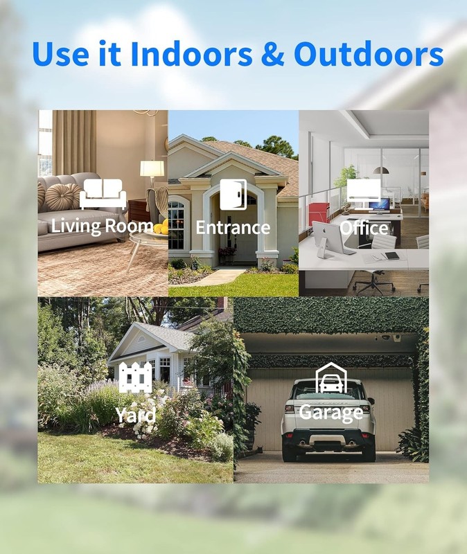 2K Wireless Security Cameras - Outdoor WiFi Security Cameras Color Night Visi... gallery