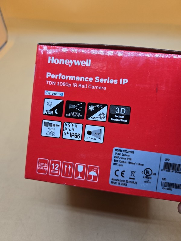 Honeywell HED2PER3 Video Network IR Ball Camera 1.3 Mp 1080P IP66 True Day Night gallery