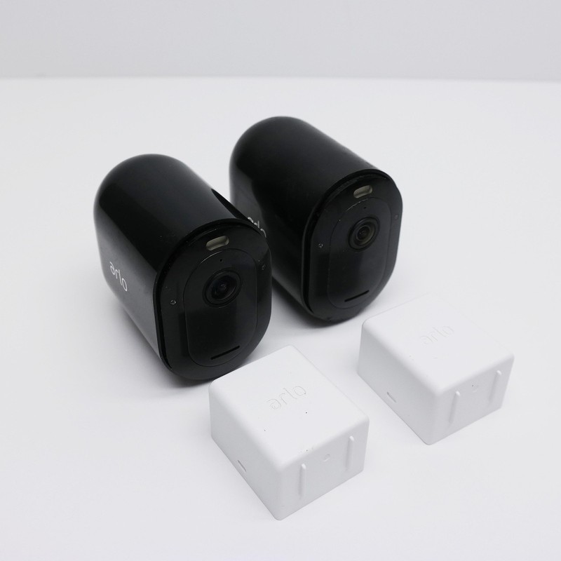 Arlo Pro 4 Spotlight Camera VMC4250B – Black (2-Pack)