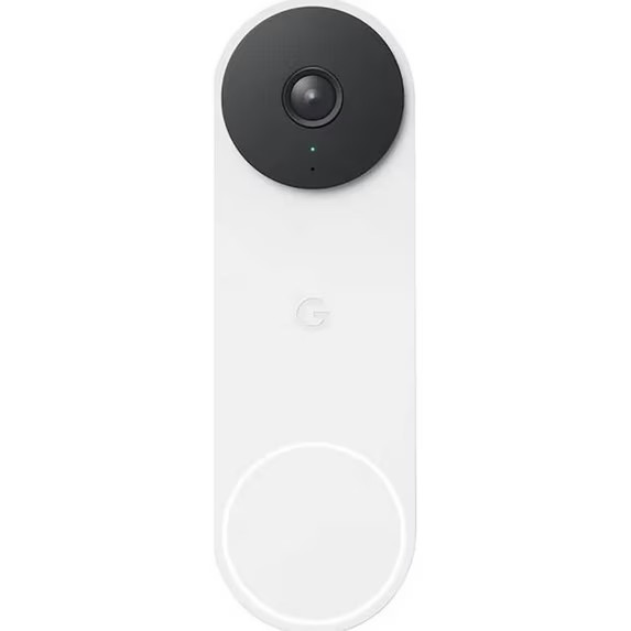 Google Nest Doorbell (Wired, 2nd Gen) Video Surveillance Cameras White, 1 Count gallery