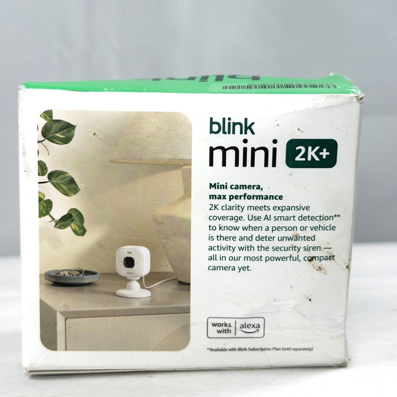 Blink Mini 2K+ Indoor Outdoor Plug-In Security Camera / Brand New gallery