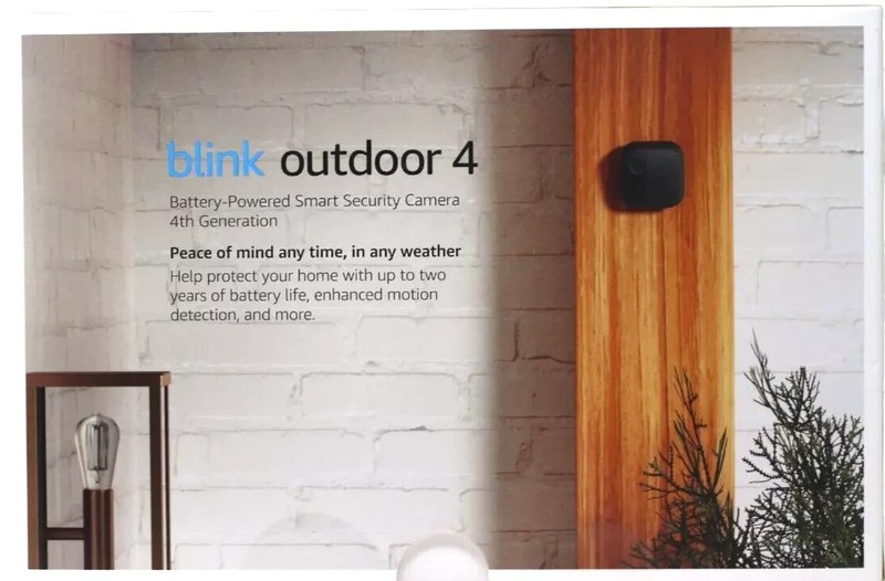 📷 Blink Outdoor 4- 5 Camera Wireless 1080p Smart Security System w/ Audio gallery