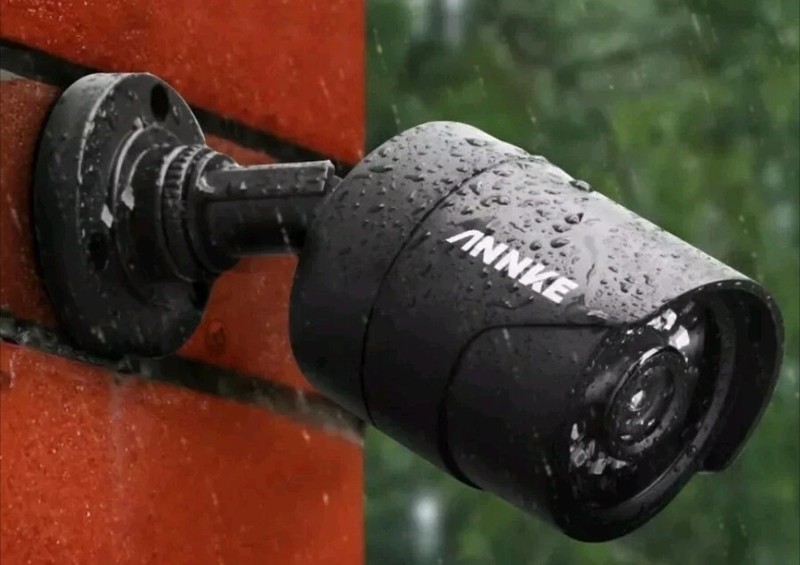 Annke Home Security Camera 1080p HD Outdoor Night Vision-Black, (Camera Only) gallery