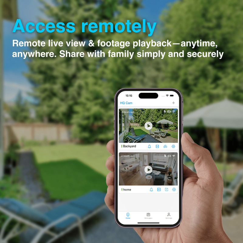 Solar Battery Powered Security Camera WiFi6 Wireless System PTZ 3MP IP65 Outdoor gallery