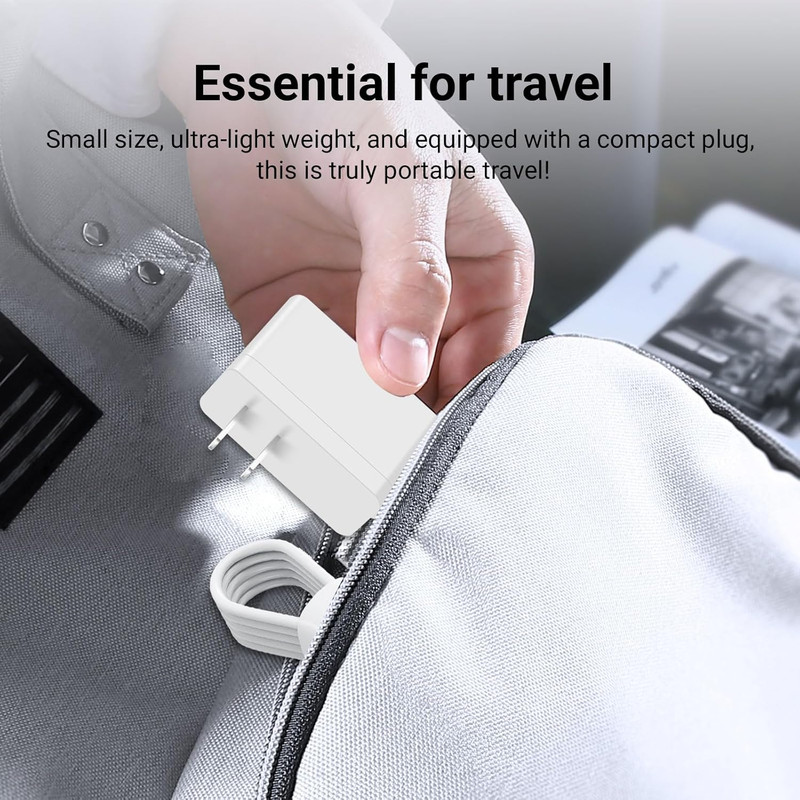 Power Cord Compatible with Kasa Smart Indoor Security Camera EC70 EC71 Kc410S Pa gallery