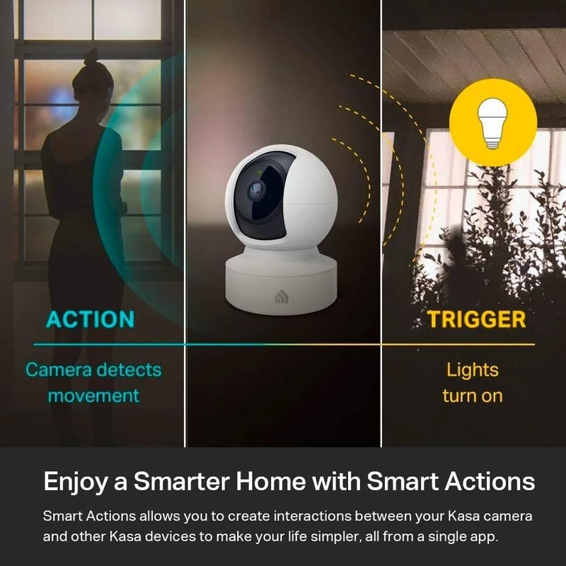 Kasa 1080p Indoor Pan/Tilt Wired Security Camera - Works as a Baby & Pet Moniter gallery