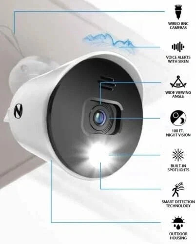 ✅ Night Owl Camera 4K UHD 3840 x 2160 Wired Spotlight CM-DP8LSA-B DP8 Grade A ✅ gallery