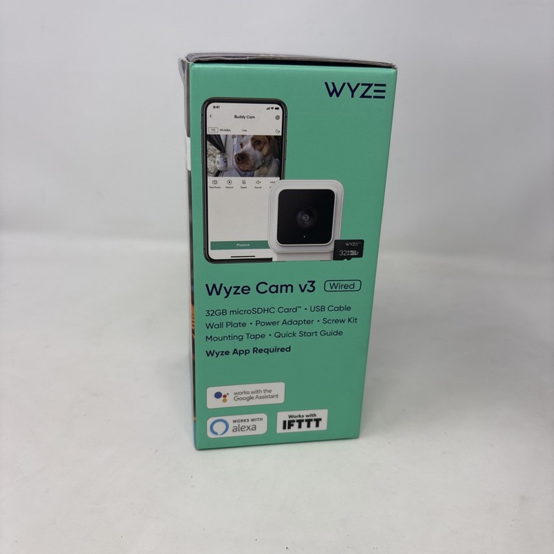 Wyze WYZEC3 Wired Indoor/Outdoor Surveillance Security Camera Brand New Open Box gallery