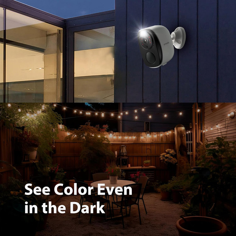 Outdoor Wireless Security Camera -Wire-Free, Rechargeable, Battery Powered Indoo gallery