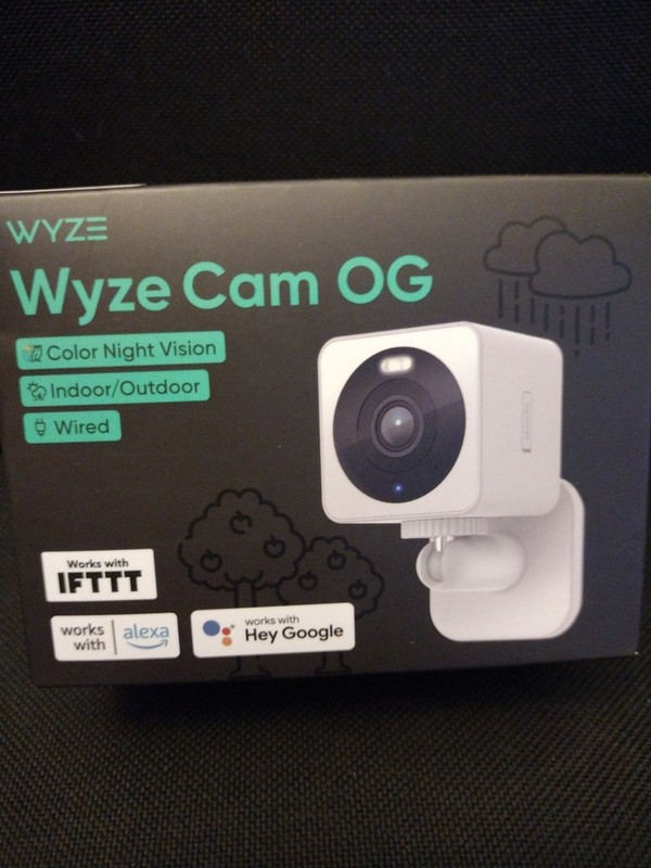 Wyze Cam OG Wired Indoor Outdoor 1080p HD Smart Home Security Camera gallery