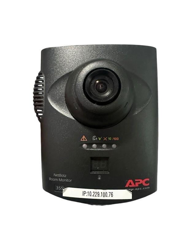 APC NetBotz Room Monitor 355 Security Camera – NBWL0355