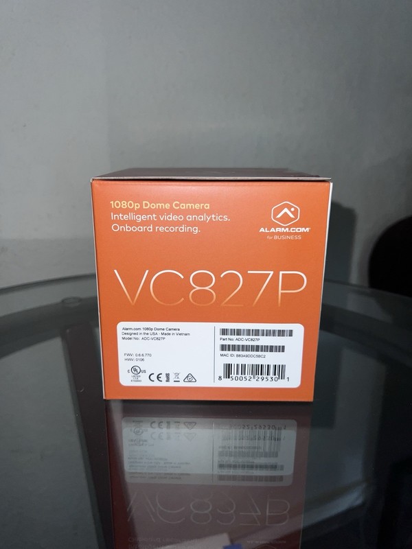 Alarm.com Dome Security Camera 1080p Indoor/Outdoor, ADC-VC827P gallery
