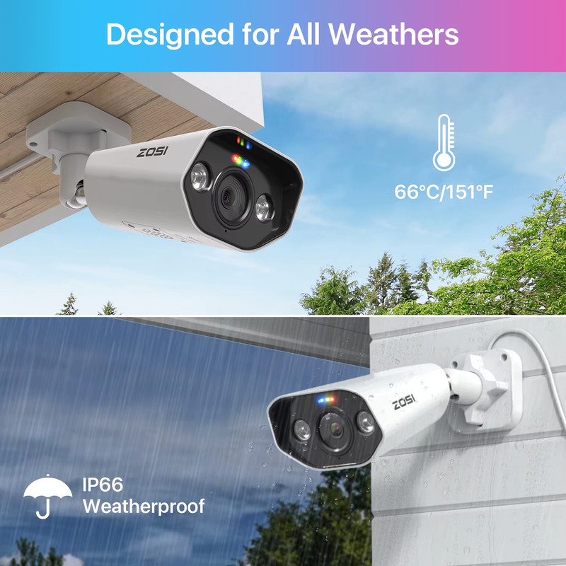 4K IP Camera Add-On Poe Security Camera Two Way Audio 8MP Ultra HD Color Night V gallery
