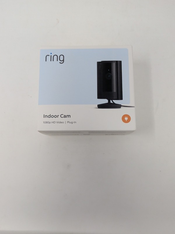 Ring Indoor Cam 2nd Gen Smart Plug In Security Wifi Black with Privacy Cover New