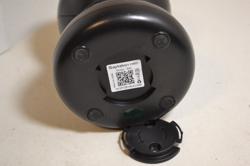 Septekon Wi-Fi Indoor Security Camera H40I Black Ultra HD gallery