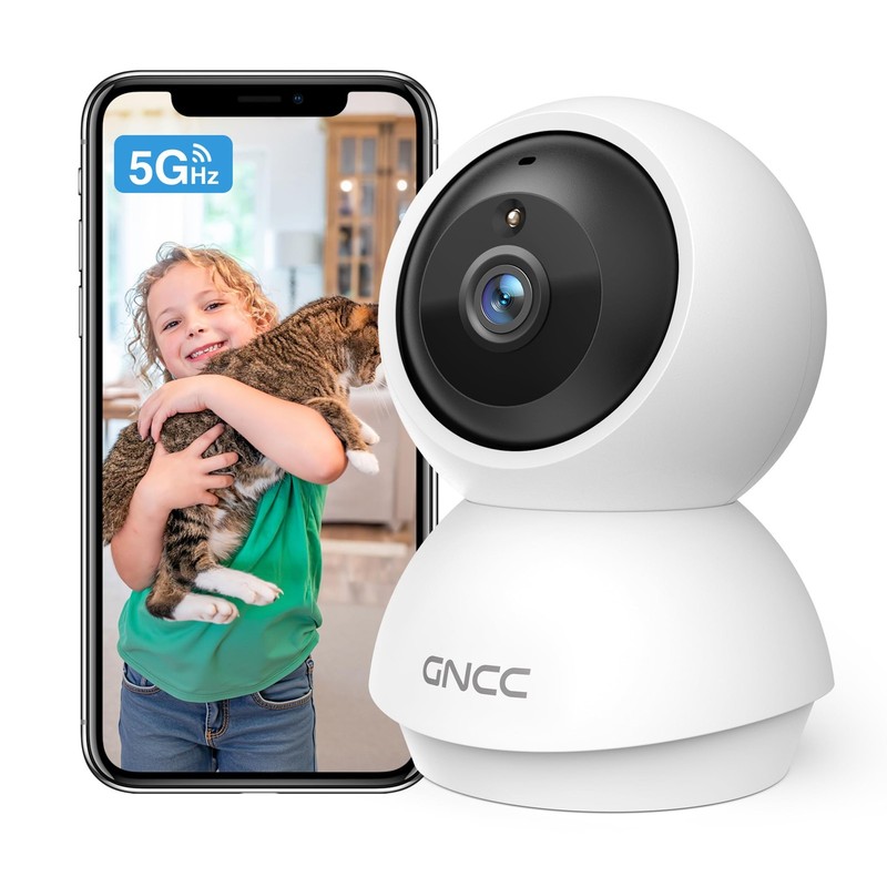 2K WiFi Cameras for Home Security, Security Camera Indoor, Baby/Pet Camera wi…