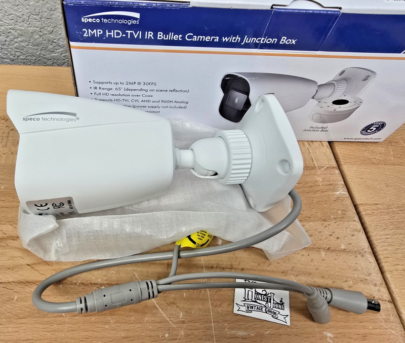 Speco VLB5 2 Megapixel HD-TVI IR Bullet Camera with Junction Box, 2.8 mm Lens gallery