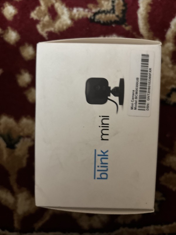 Blink BCM00300UB Mini Indoor 1080p Wi-Fi Security Camera - Black gallery